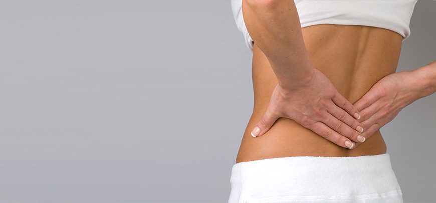 patient receiving back pain care in Dublin