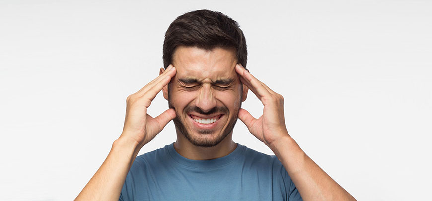 patient receiving headache care in Dublin