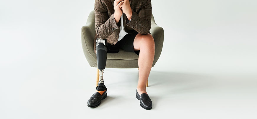 patient needing phantom limb syndrome treatment in Dublin