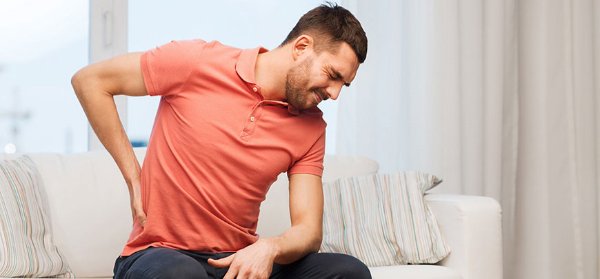 patient receiving sciatica care in Dublin