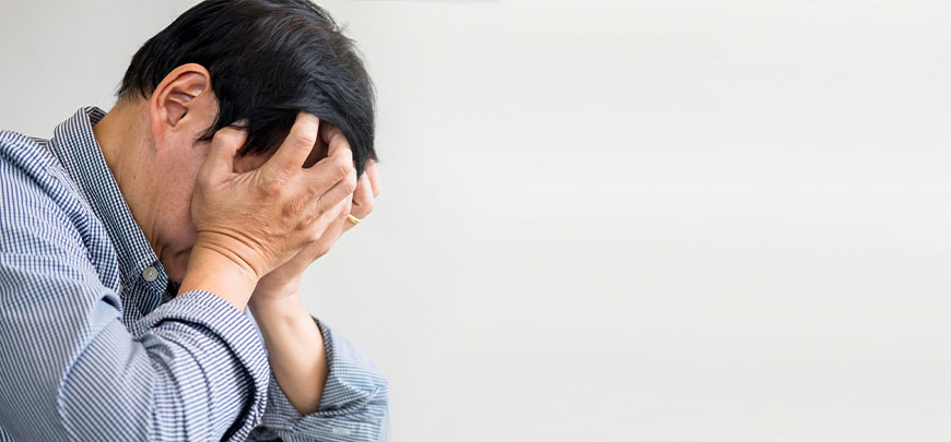 patient receiving stress care in Dublin