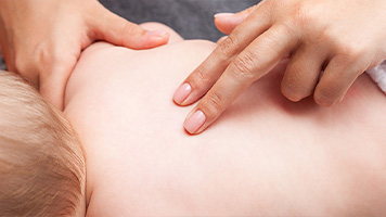 patient getting pediatric chiropractic in Dublin CA